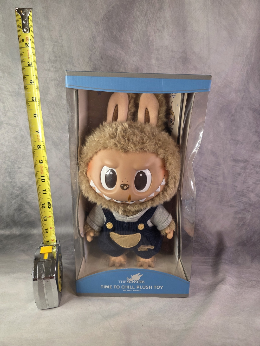 Pop Mart Time to Chill Large Plush Toy Box And Nose Damage